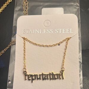 Taylor Swift “REPUTATION” Necklace